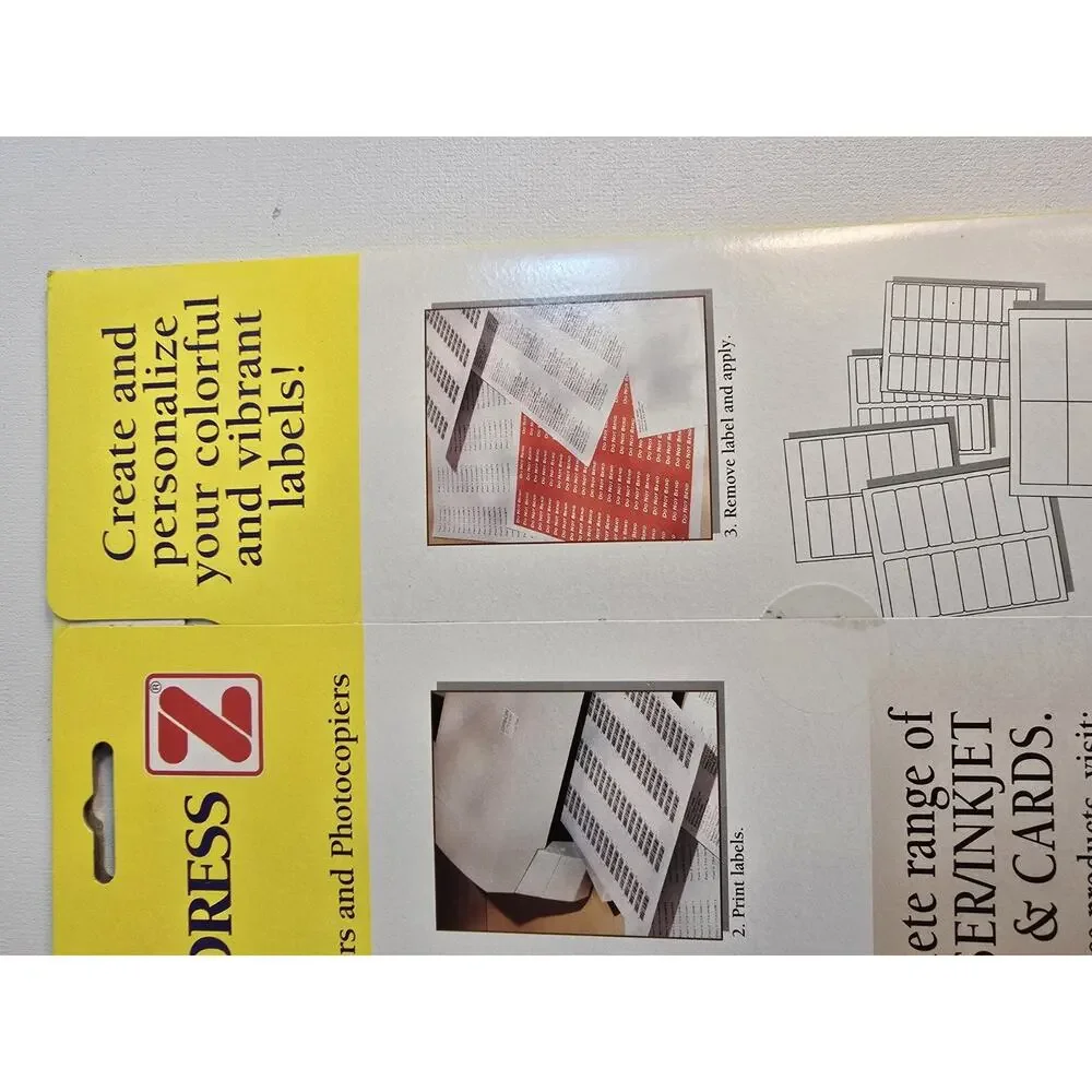 Lot Of 7200 Return Address Labels Printer Friendly 90 Sheets Of 80 - 34378 5267